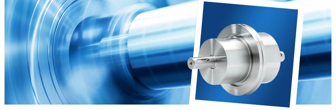 Drehdurchführung mit ISO-K-Flansch